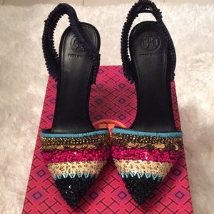 Tory Burch Isle 105mm Slingback